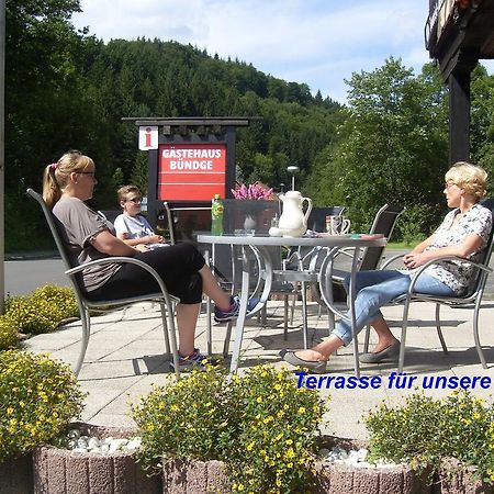 Gaestehaus Buendge Kamschlacken ภายนอก รูปภาพ
