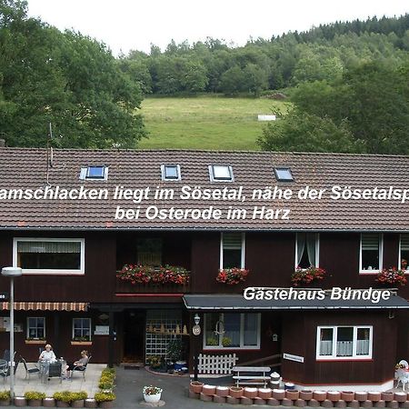Gaestehaus Buendge Kamschlacken ภายนอก รูปภาพ