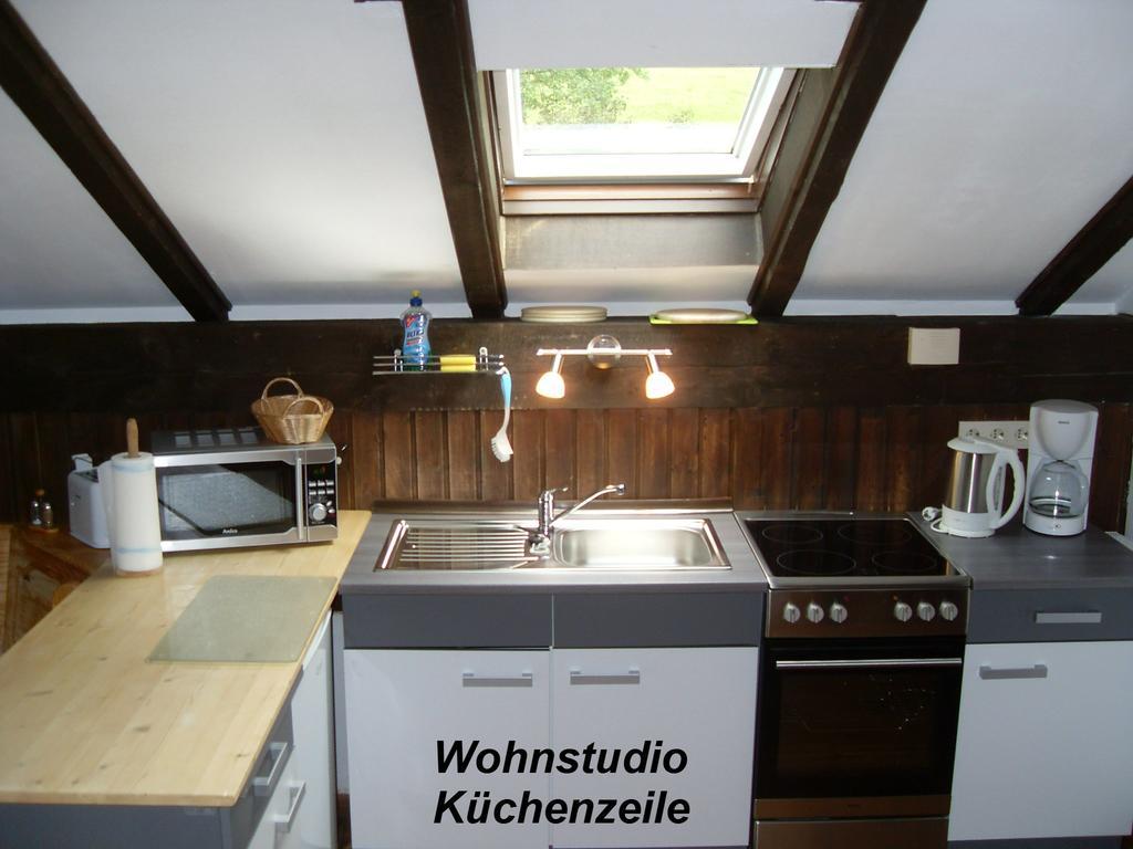 Gaestehaus Buendge Kamschlacken ภายนอก รูปภาพ