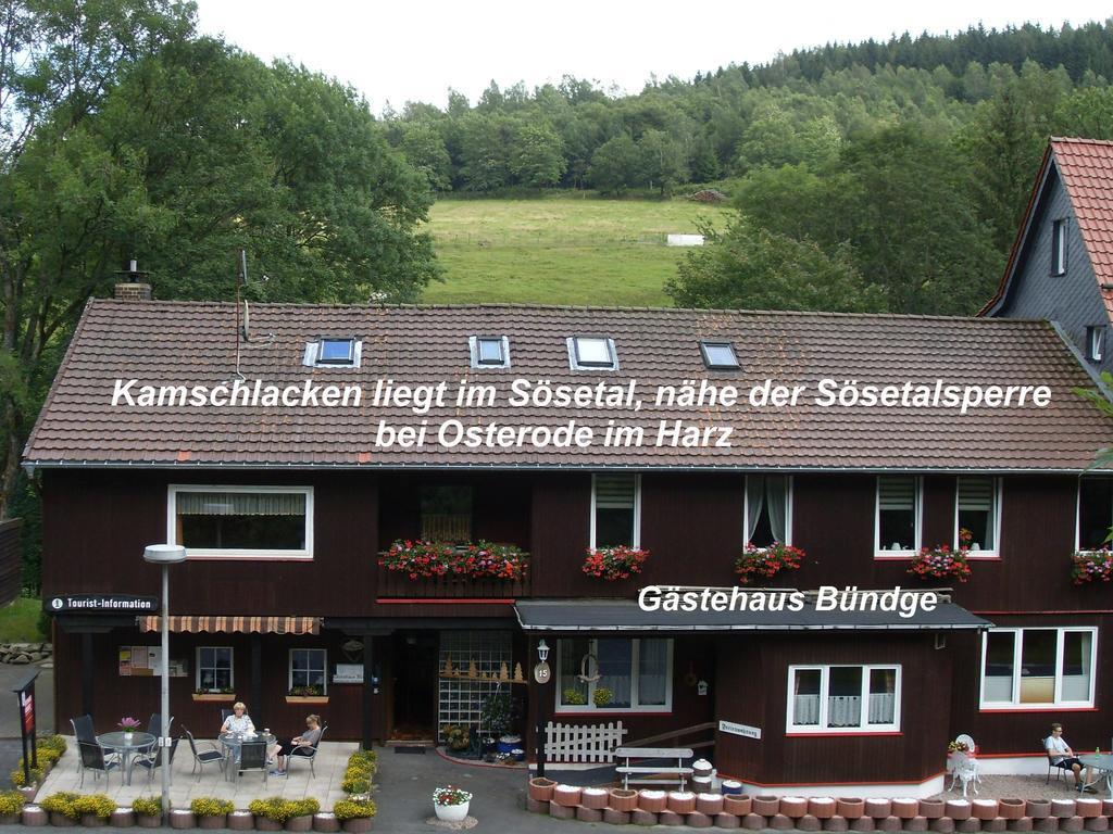 Gaestehaus Buendge Kamschlacken ภายนอก รูปภาพ